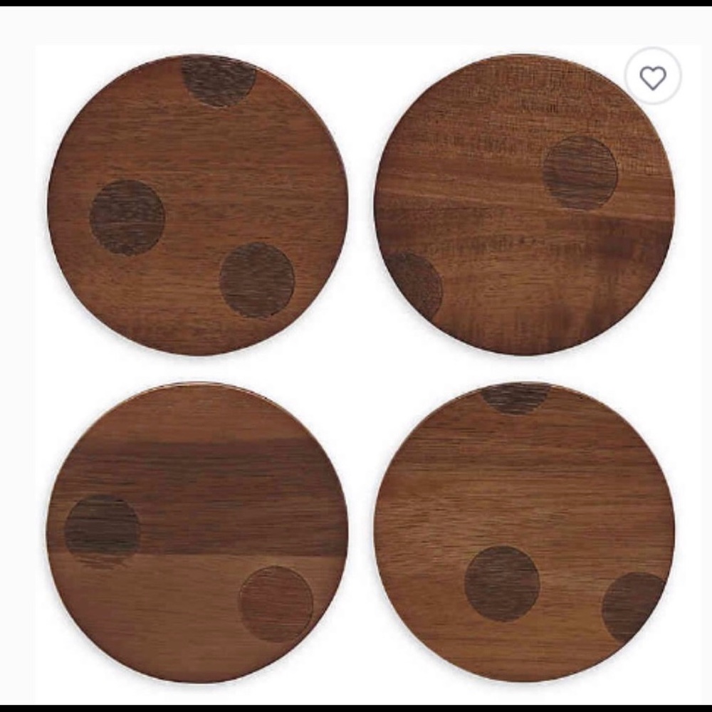 Kate Spade All in Good Taste Deco Dot Coasters